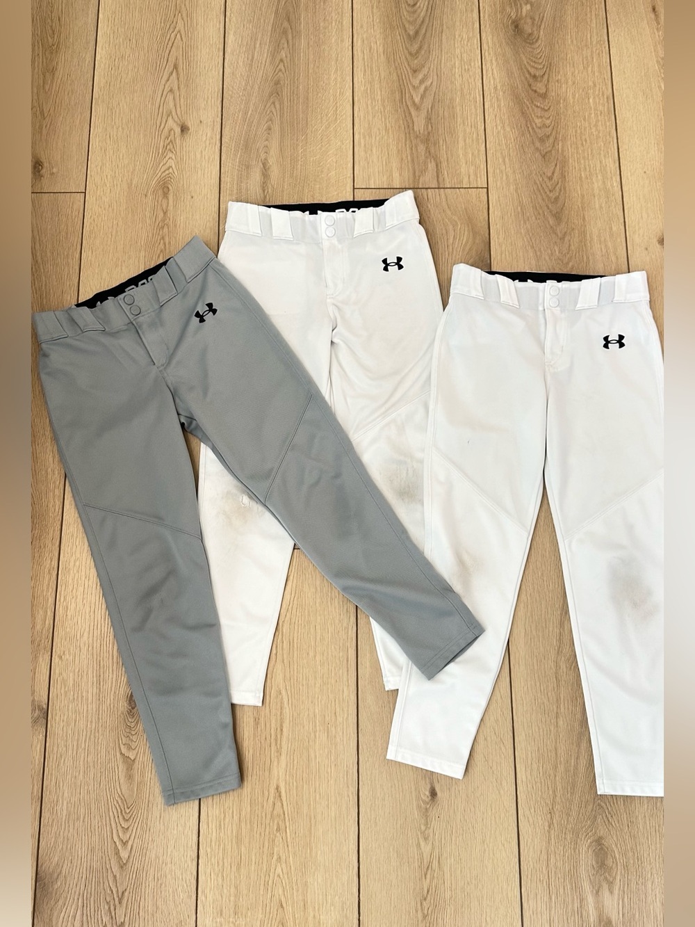 Under Armour, baseball pants, size youth medium